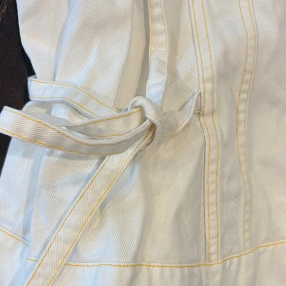 Phillip Lim Stonewashed Side Tie Tank Top - Picture 4 of 6